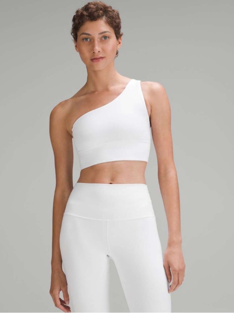 LULULEMON EUC SIZE 6 ASYMMETRICAL BRA/ light support